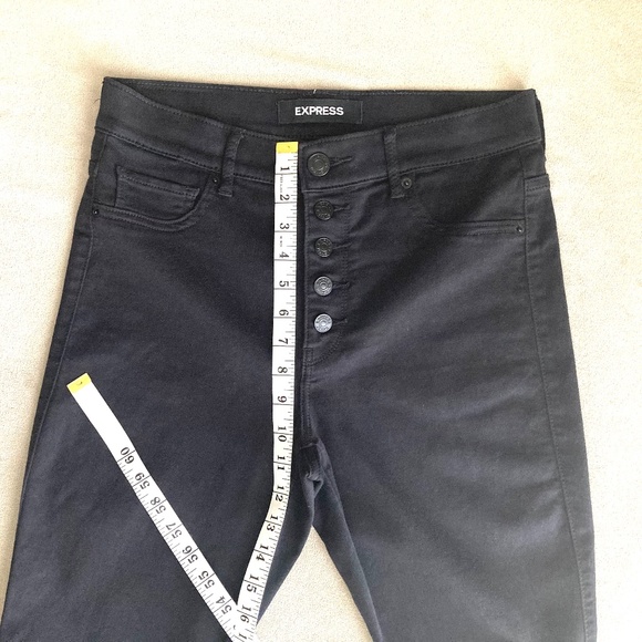 Express (NWOT) High Rise Slim Flare Jeans / Size 8 - Picture 6 of 9